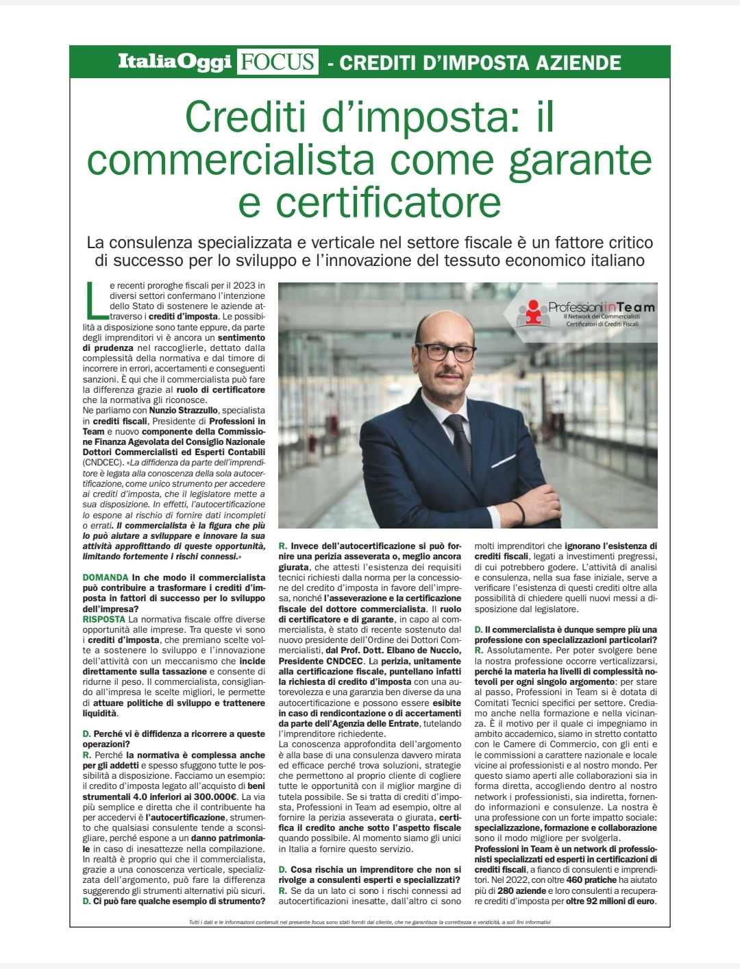 Il Commercialista certificatore