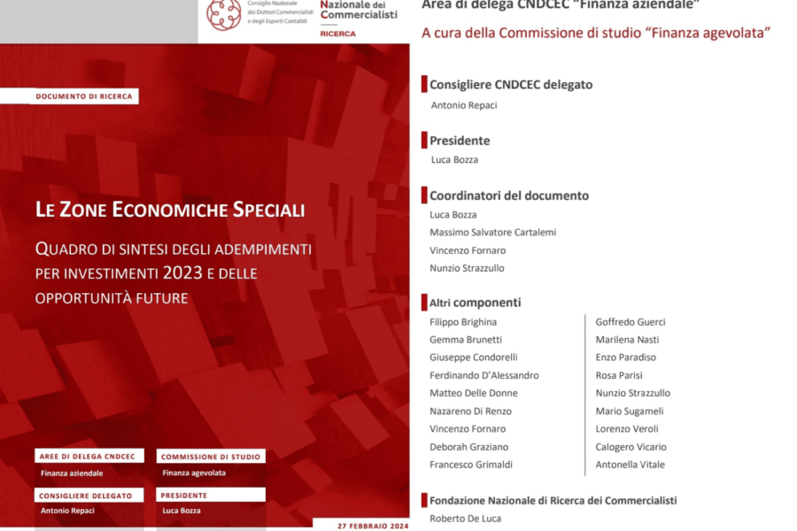 Le Zone Economiche Speciali: quadro di sintesi degli adempimenti per investimenti 2023 e delle opportunità future